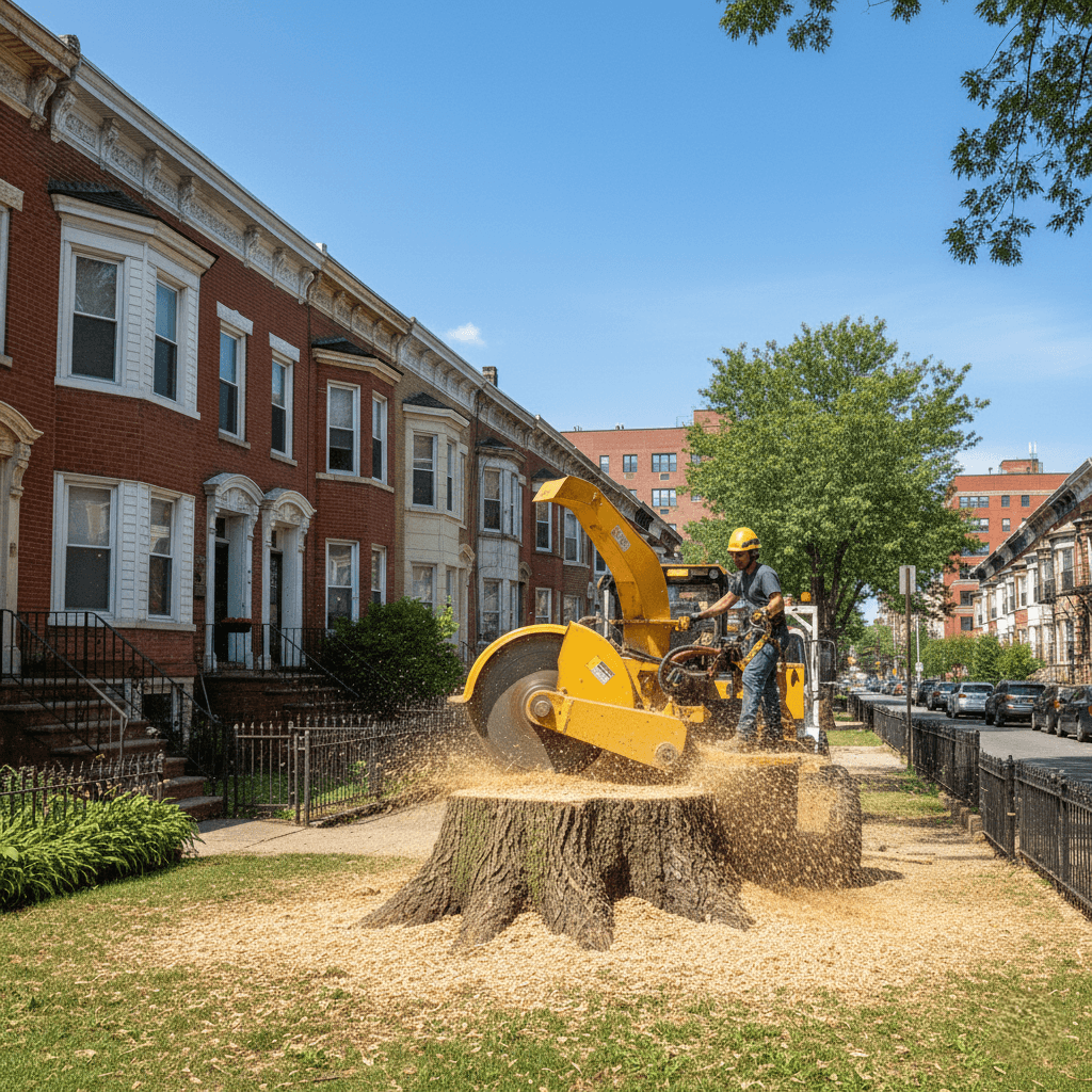 stump grinding union city nj