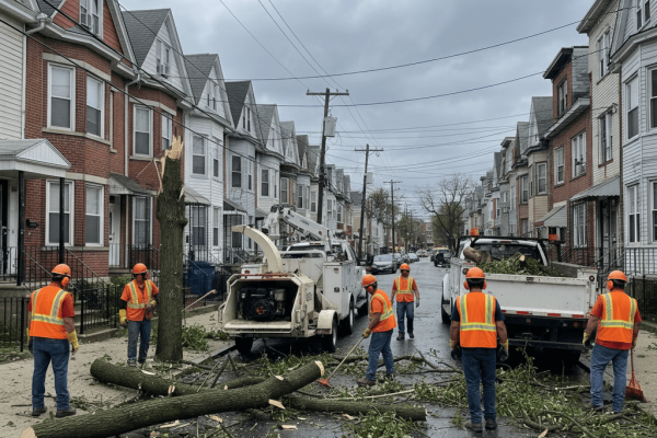 storm damage cleanup union city nj